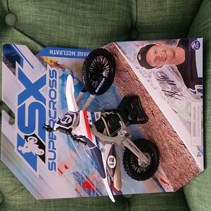 SX Supercross Shane McElrath Toy Dirtbike Motorcycle
